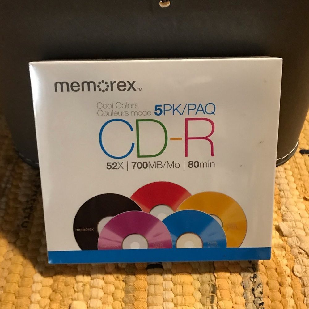 💿Memorex CD-R 5PK💿